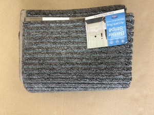lot 49 image: Berber Stripe Accent Rug 30x45