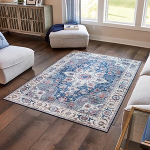 lot 30 image: Wyatt and Ash 24x48 Washable Area Rug