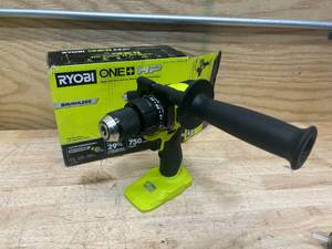 lot 44 image: RYOBI PBLHM101B ONE HP 18V Brushless Cordless 12 in. Hammer Drill (Tool Only) - C129