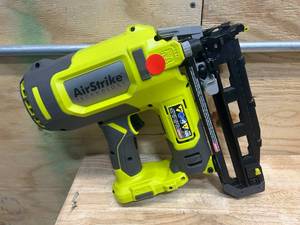 lot 63 image: RYOBI P326 ONE 18V AirStrike 16-Gauge Cordless Finish Nailer (Tool Only) C199