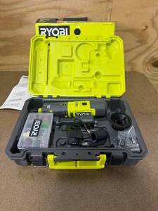 lot 91 image: RYOBI TVM01 12V Cordless Rotary Tool Kit - D79
