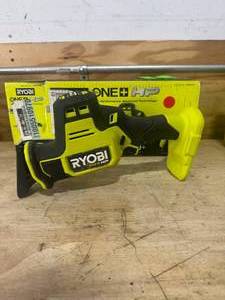 lot 144 image: RYOBI PSBRS01B ONE HP 18V Brushless Cordless Compact One-Handed Reciprocating Saw (Tool Only) - C119