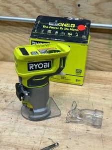 lot 150 image: RYOBI PCL424B ONE 18V Cordless Compact Fixed Base Router (Tool Only) - C79
