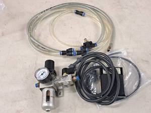 lot 73 image: 3-way Valve Pressure Regulator and Hoses VHS2000