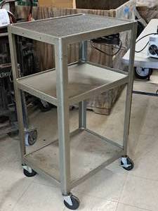 lot 74 image: Rolling AV Cart 3-tier