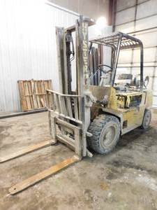 lot 7 image: Hyster H50XL LP Forklift