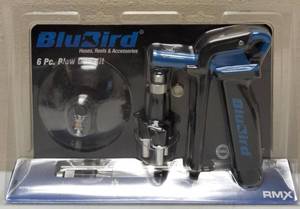 lot 20 image: BluBird - 6 Piece Blow Gun Kit - NEW