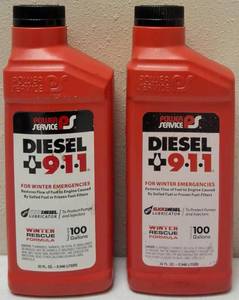 lot 33 image: (2) Power Service Diesel 911 For Winter Emergencies - Treats Up To 100 Gallons