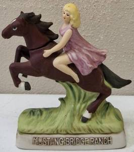 lot 41 image: Mustang Bridge Ranch - California Cream Sherry Bottle- Dug 1980 - Empty