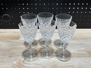 lot 7 image: Crystal Wine Glasses