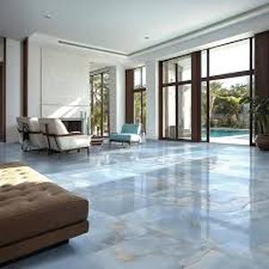 lot 7 image: 7 Boxes of MSI Agua Linda 24 in. x 48 in. Polished Onyx Look Porcelain Floor and Wall Tile (16 sq. ft.Case) Customer Returns See Pictures