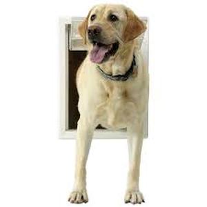 lot 22 image: Lot of Ideal Pet Products 10.25 in. x 15.75 in. Large AirSeal Dog and Pet Mount Door Customer Returns See Pictures