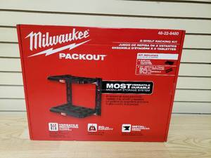 Milwaukee Pack out 2-Shelf Racking Kit