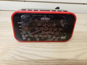 Jensen AMFM Weather Band Clock with Weather alert