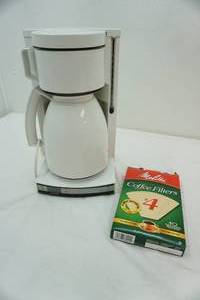 lot 19 image: Krupps type 209 coffee maker and filters