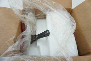lot 26 image: 25.95lb block of candle wax, white