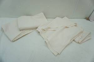 lot 49 image: tablecloths off whiteivory color