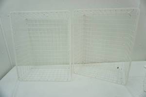lot 52 image: lot of 2 wire baskets