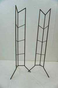 lot 67 image: two metal CD racks 37x13