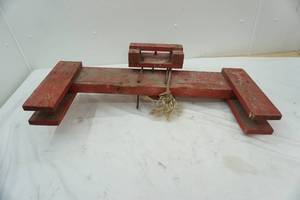 lot 99 image: vintageantique rope maker