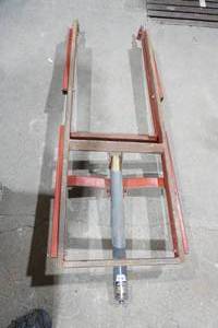 lot 107 image: Bulldog Snowmobile Lift 5000 lb. max lift capacity