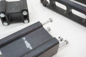 lot 123 image: snowmobile handlebar risers