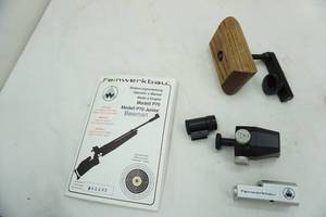 lot 161 image: Manual and accessories for Feinwerkbau P70 Air Rifle