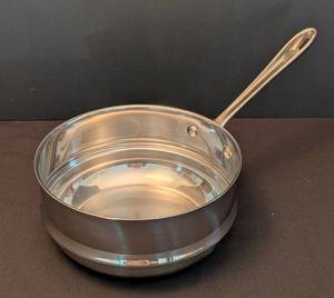 lot 75 image: All Clad Stainless Steel Double Boiler Insert