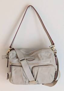 lot 54 image: MZ Wallace Beige Nylon Purse