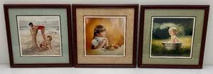 lot 23 image: Framed Behind Glass Zolan Limited Edition Prints (4278, 4378 & 5978)   16 12 x 16 12