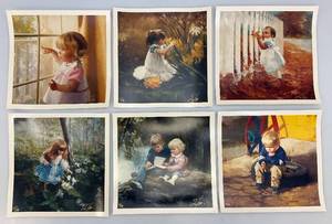 lot 49 image: Unframed Signed ZOLAN Prints set 17178  11 x 11 14 (Overall Paper Sizes) In Protective Sleeves