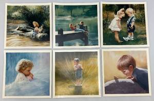 lot 51 image: Unframed Signed ZOLAN Limited Edition Prints  (Overall Paper Size) 11 x 11 14  In Protective Sleeves