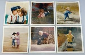 lot 53 image: Unframed Signed ZOLAN Limited Edition Prints  (Overall Paper Size) 11 x 11 14  In Protective Sleeves