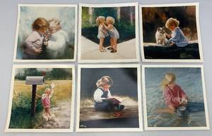 lot 54 image: Unframed Signed ZOLAN Limited Edition Prints  (Overall Paper Size) 11 x 11 14  In Protective Sleeves