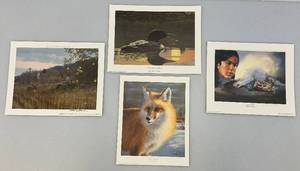 lot 57 image: Misc. Unframed Wildlife Prints Including  Bruce Miller, Marian Anderson, Michael Sieve & Nancy Glazier 8 12 x 11 12  Largest Print Size