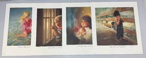 lot 66 image: Unframed Pencil Signed ZOLAN Limited Edition Prints 476880 (Overall Paper Size) 19 12 x 22 (In Protective Sleeve)