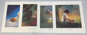 lot 69 image: Unframed Pencil Signed ZOLAN Limited Edition Prints 476880 (Overall Paper Size) 19 12 x 22 (In Protective Sleeve)