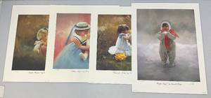lot 70 image: Unframed Pencil Signed ZOLAN Limited Edition Prints 476880 (Overall Paper Size) 19 12 x 22 1 19 x 25 (In Protective Sleeve)