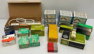 lot 122 image: Misc. Electrical Light Fixtures, Dimmer Switches And More