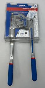 lot 127 image: Imperial Tool 370FH Triple Head 180 Degree Tube Bender 316, 14, 38 & 12 (New)