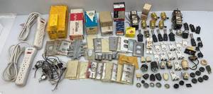 lot 132 image: Misc. Electrical Supplies Including, Circuit Breakers, Ballasts & More