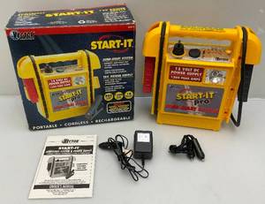 lot 157 image: Vector Brand Start-It Pro Jump Start System (Like New Open Box)