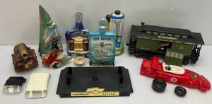 lot 163 image: Misc. Jim Beam Collectible Decanters, Parts & More