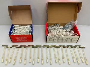 lot 166 image: Hilti Toggler Bolts Hollow Wall Anchors 50Pc. Boxe 316 With Screws, Powers Fasteners Strap Toggles 316 50 Pcs. & More