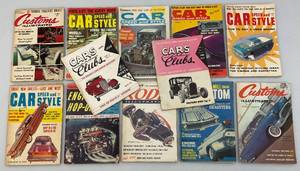lot 177 image: Misc. 1950s - 60s Vintage Miniature  Car Magazines