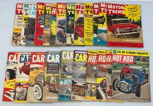lot 178 image: Misc. 1950s - 60s Vintage  Car Magazines Including Car Craft, Motor Trend, Hot Rod And More