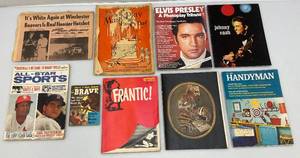 lot 182 image: Misc. 1950s - 60s Vintage Mens Related Magazines & More