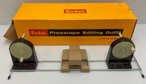 lot 195 image: Kodak Presstape Editing Outfit 67 8mm & 16mm Woriginal Box