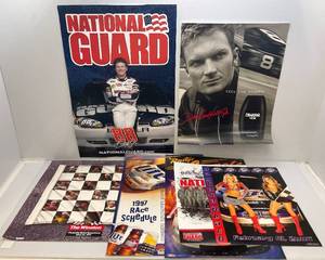 lot 207 image: Misc. NASCAR Posters (Perfect For Man Cave Dcor)