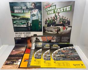 lot 208 image: Misc. NASCAR Posters (Perfect For Man Cave Dcor)